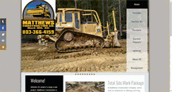 Desktop Screenshot of matthewsconstructionco.com